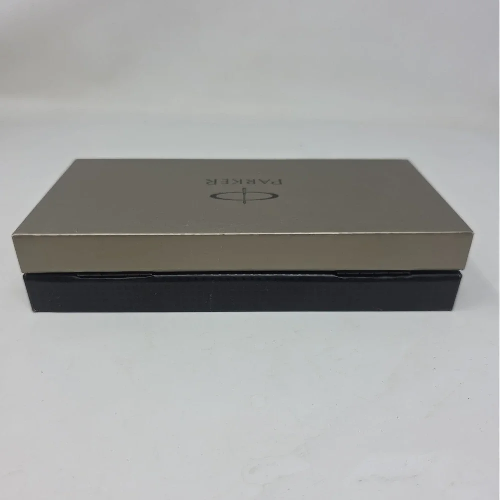 Parker Black Lacquer Gold Trim Ballpoint Pen w/ Box – Custom Baehre Real Estate